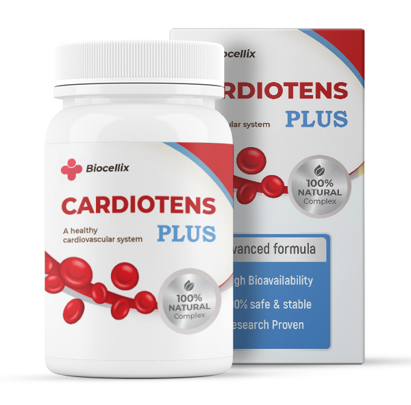 Cardiotens Plus empaque original
